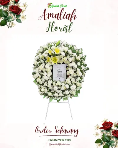 Krans Bunga Duka Cita di Bulang Lintang
